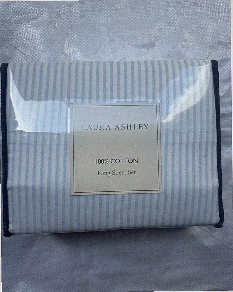 Laura Ashley 100% Cotton Sheet Sets