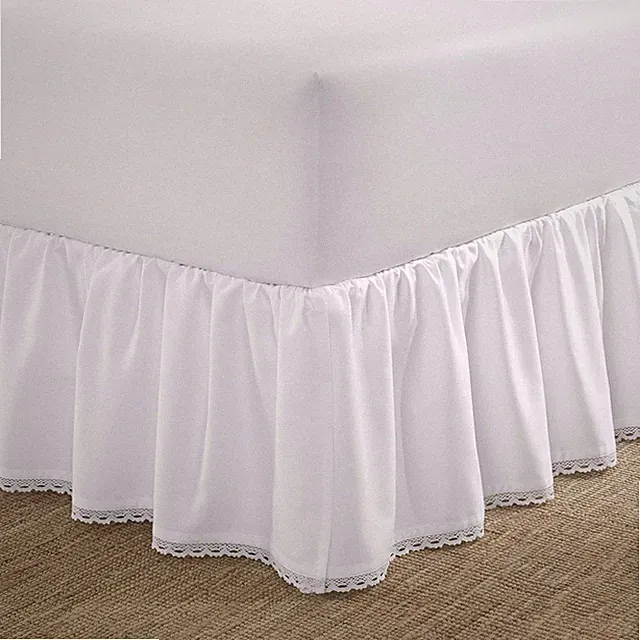 Laura Ashley Home - Queen Bedskirt, Luxury Bedroom Decor, Wrinkle & Fade Resista