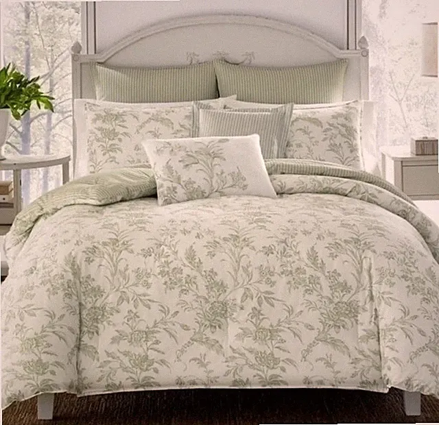 Laura Ashley Natalie Duvet Cover Set Sz Full/Queen NEW