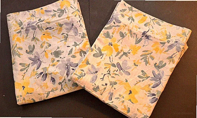 LAURA ASHLEY NORA Pillow Shams 2 KING NWOT Watercolor Flowers Blue/Yellow m